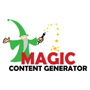 Magic Content Generator Logo - AI Content Generator